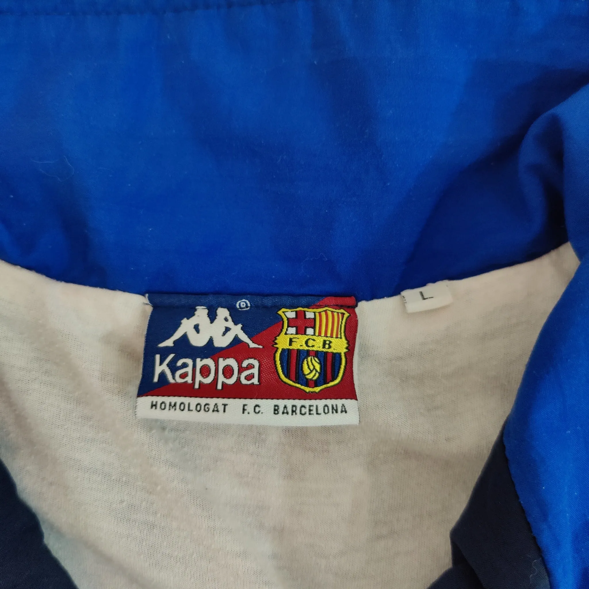 1995-97 FC Barcelona Kappa track jacket