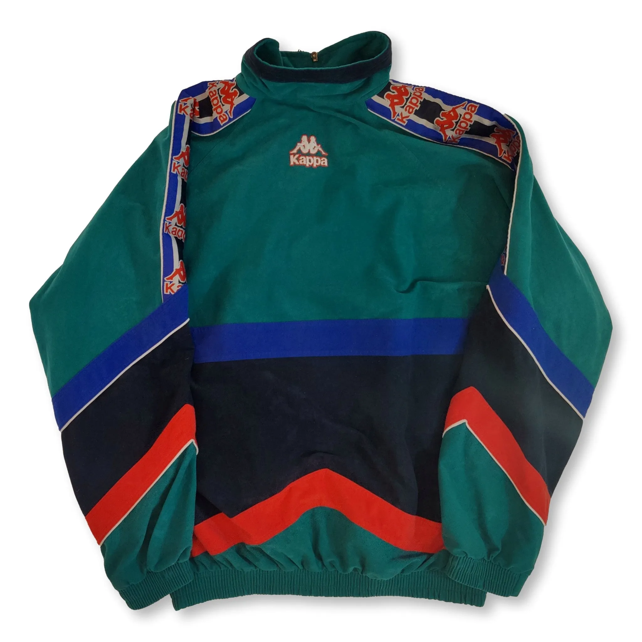 1995-97 green FC Barcelona Kappa track jacket