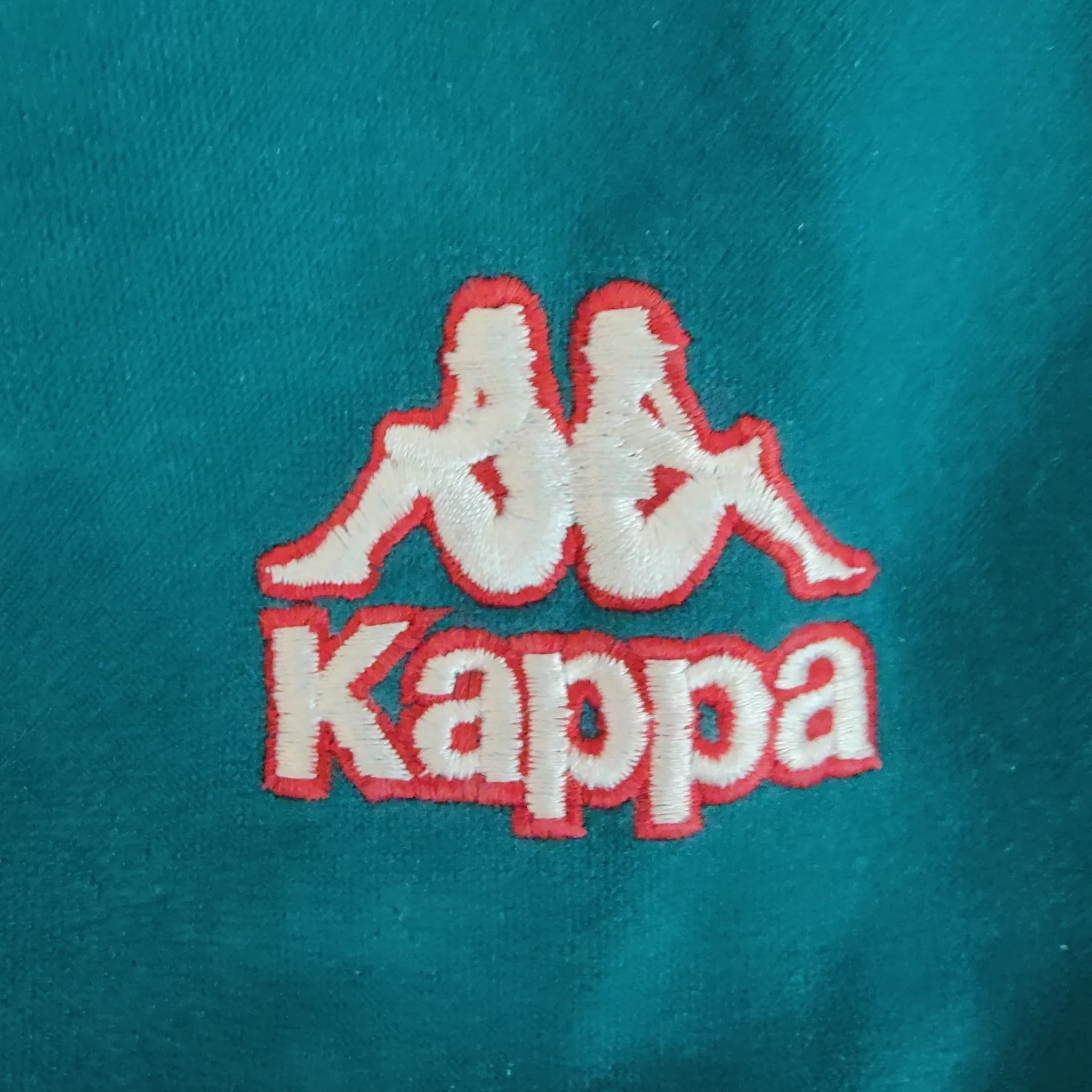 1995-97 green FC Barcelona Kappa track jacket