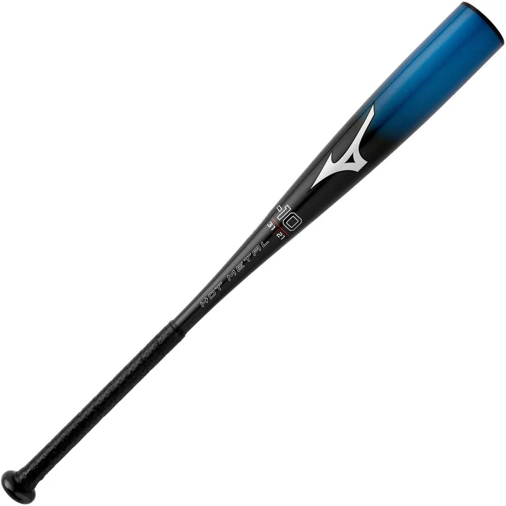 2022 Mizuno B22 HOT METAL (-10) 2 3/4 USSSA Baseball Bat: 340617 (USED)