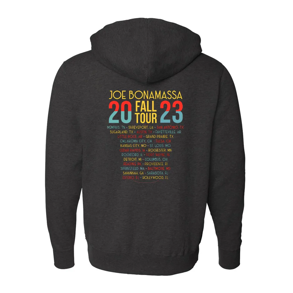 2023 U.S. Fall Tour Zip-Up Hoodie (Unisex)