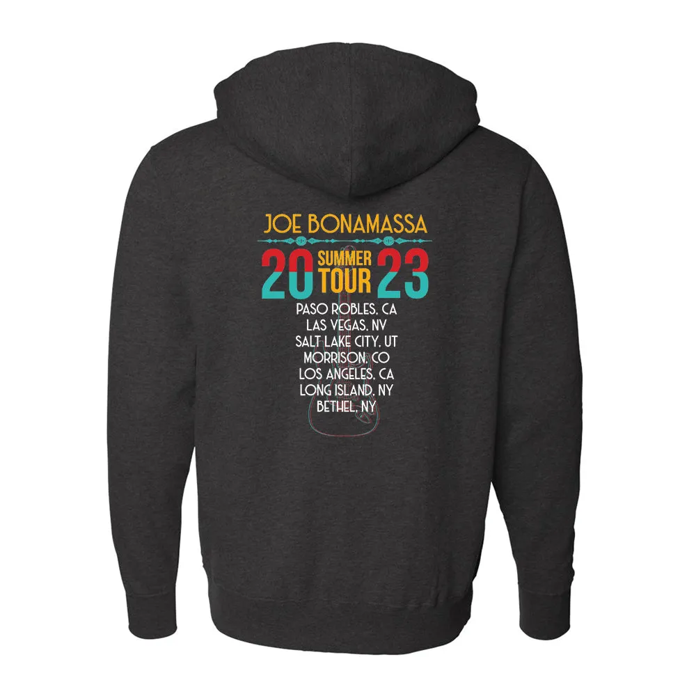 2023 U.S. Summer Tour Zip-Up Hoodie (Unisex)