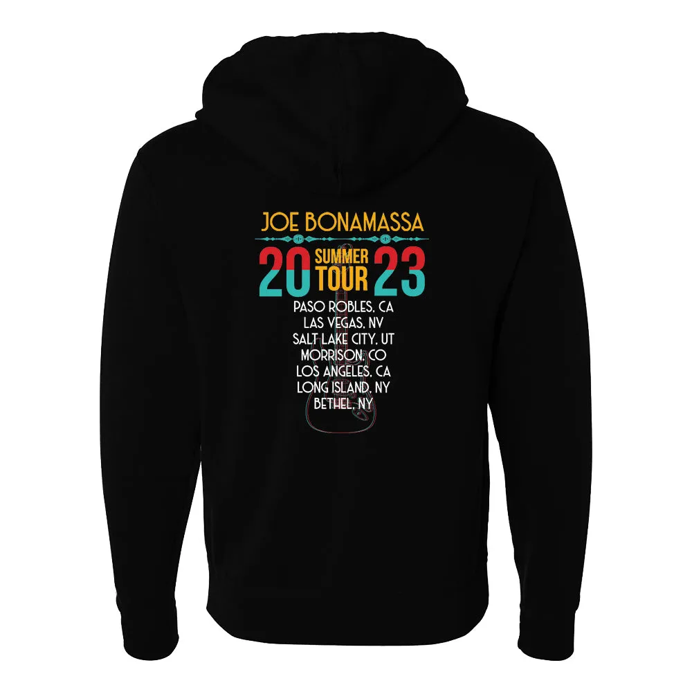 2023 U.S. Summer Tour Zip-Up Hoodie (Unisex)