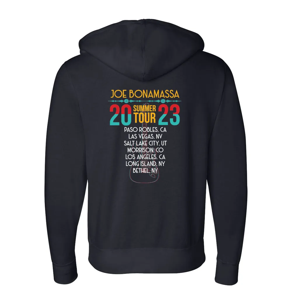 2023 U.S. Summer Tour Zip-Up Hoodie (Unisex)