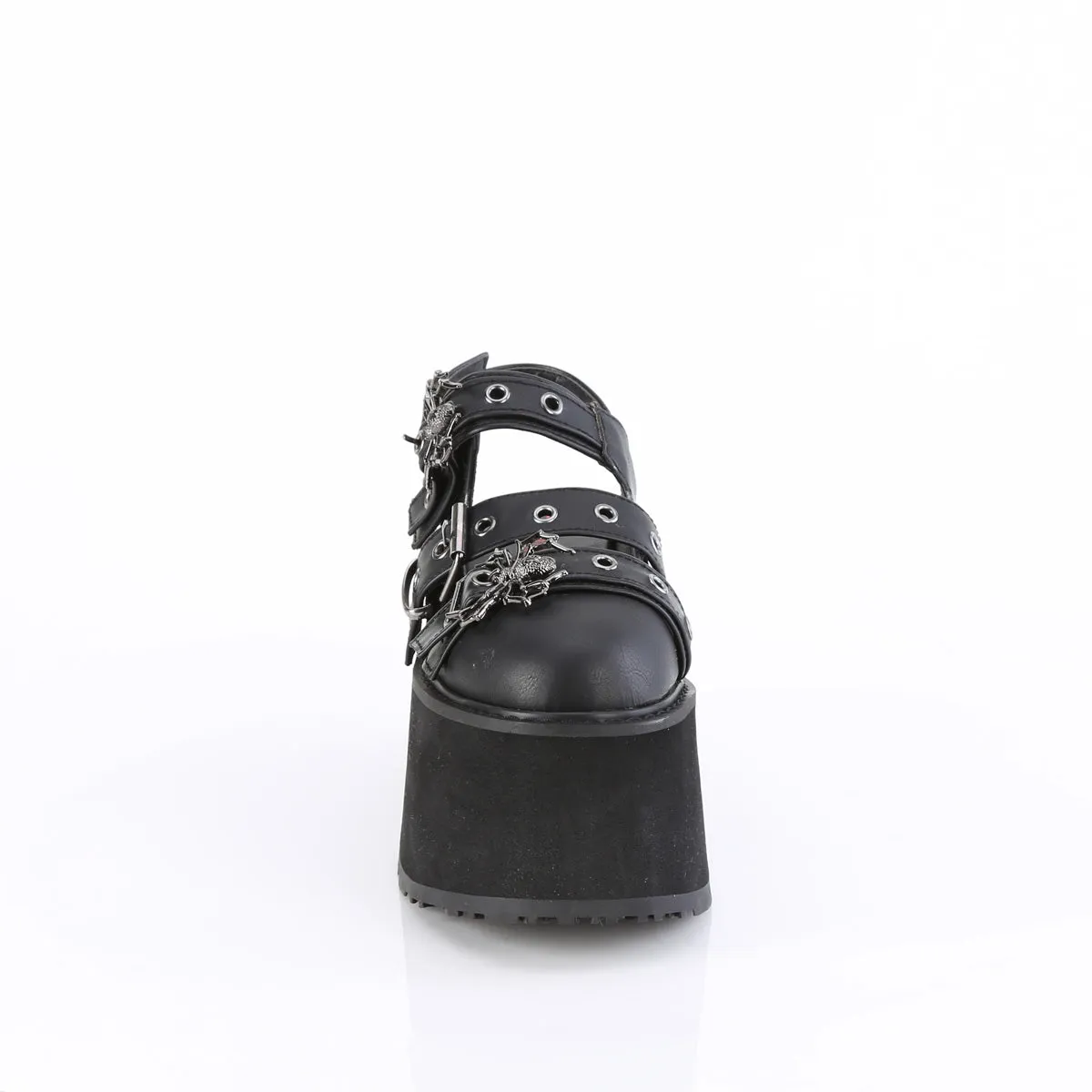 3 Inch Platform DAMNED-27 Black Pu