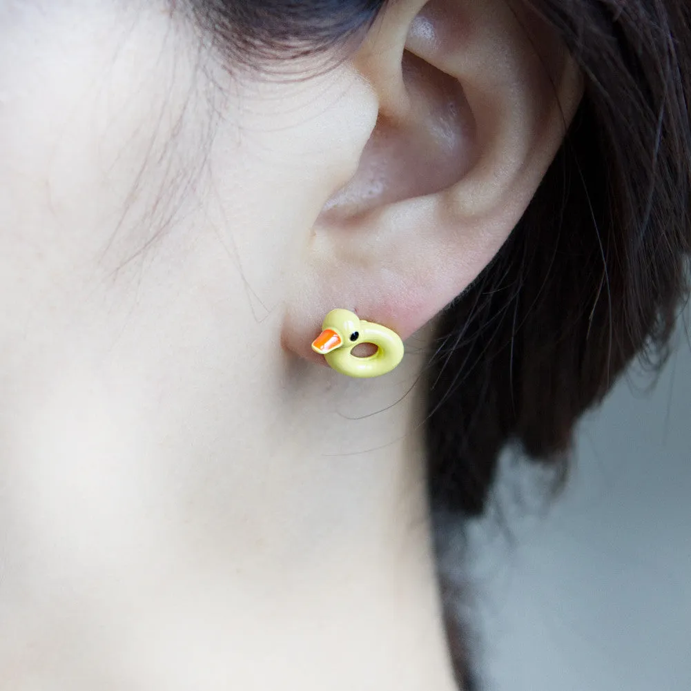 3 Piece Set of Conch Duck Swim Float Earrings