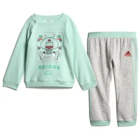 Adidas DV1280 Unisex French Terry Tracksuit Sweatshirt Pants