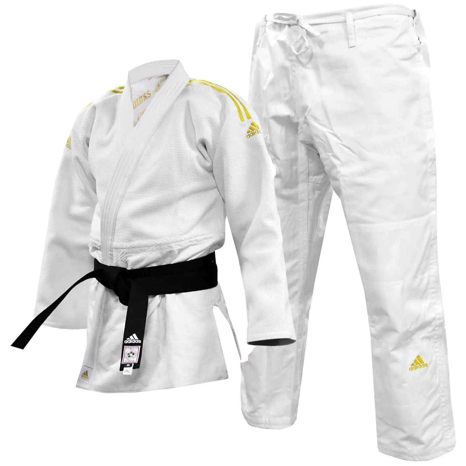 adidas Judo Gi Gold Adult Heavyweight Millennium Suit - Result: adidas.com