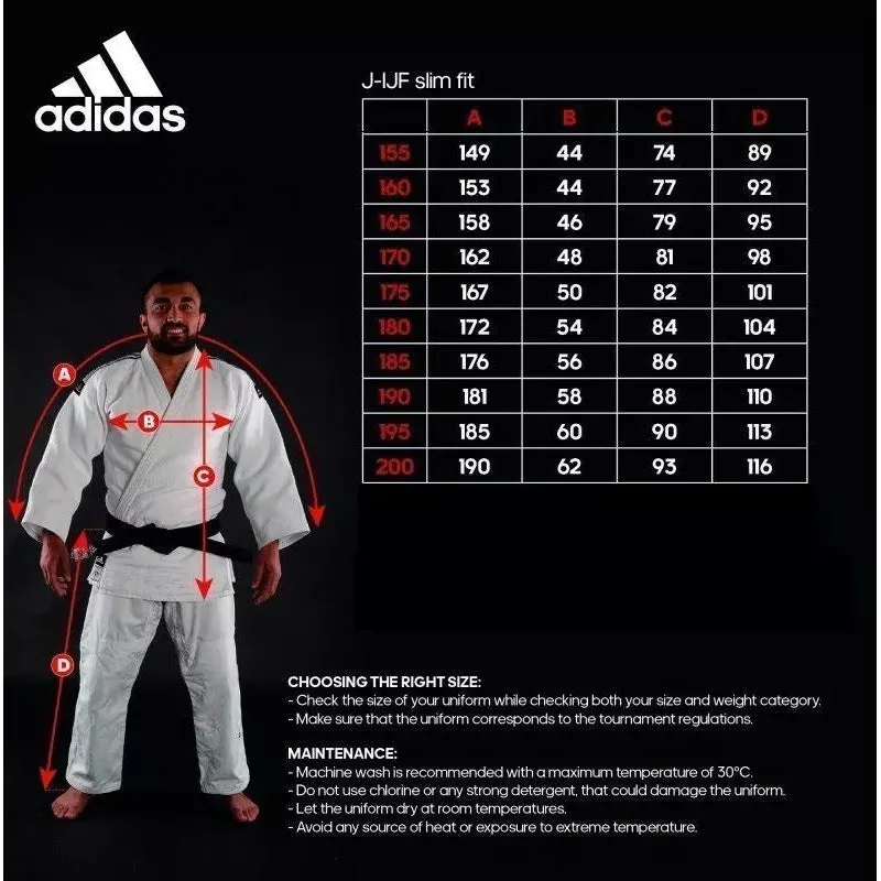 adidas Judo Suit Red Label Heavy Gi