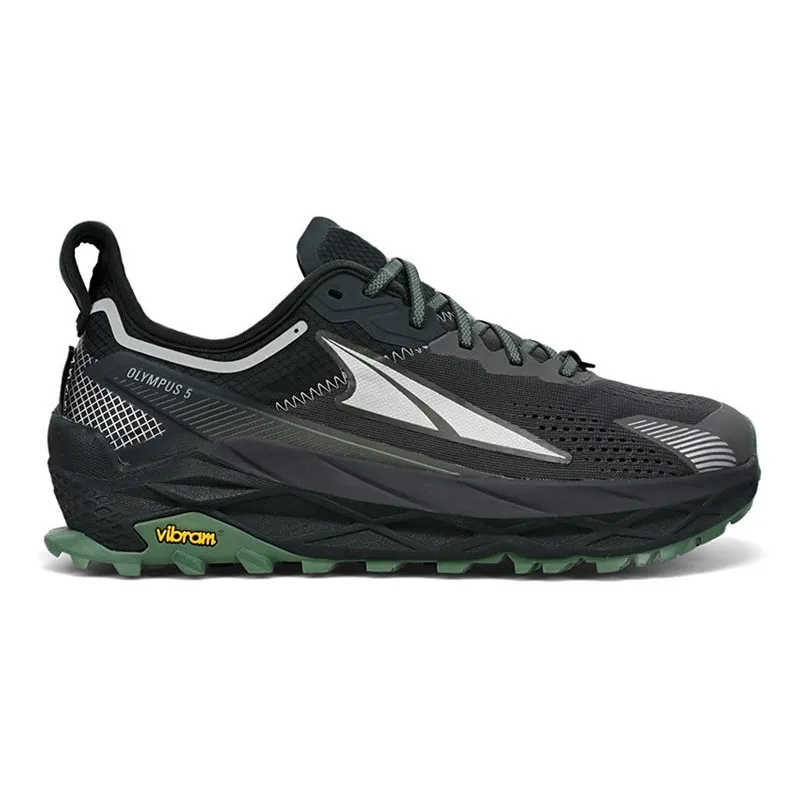 ALTRA OLYMPUS 5 BLACK/GRAY FOR MEN'S