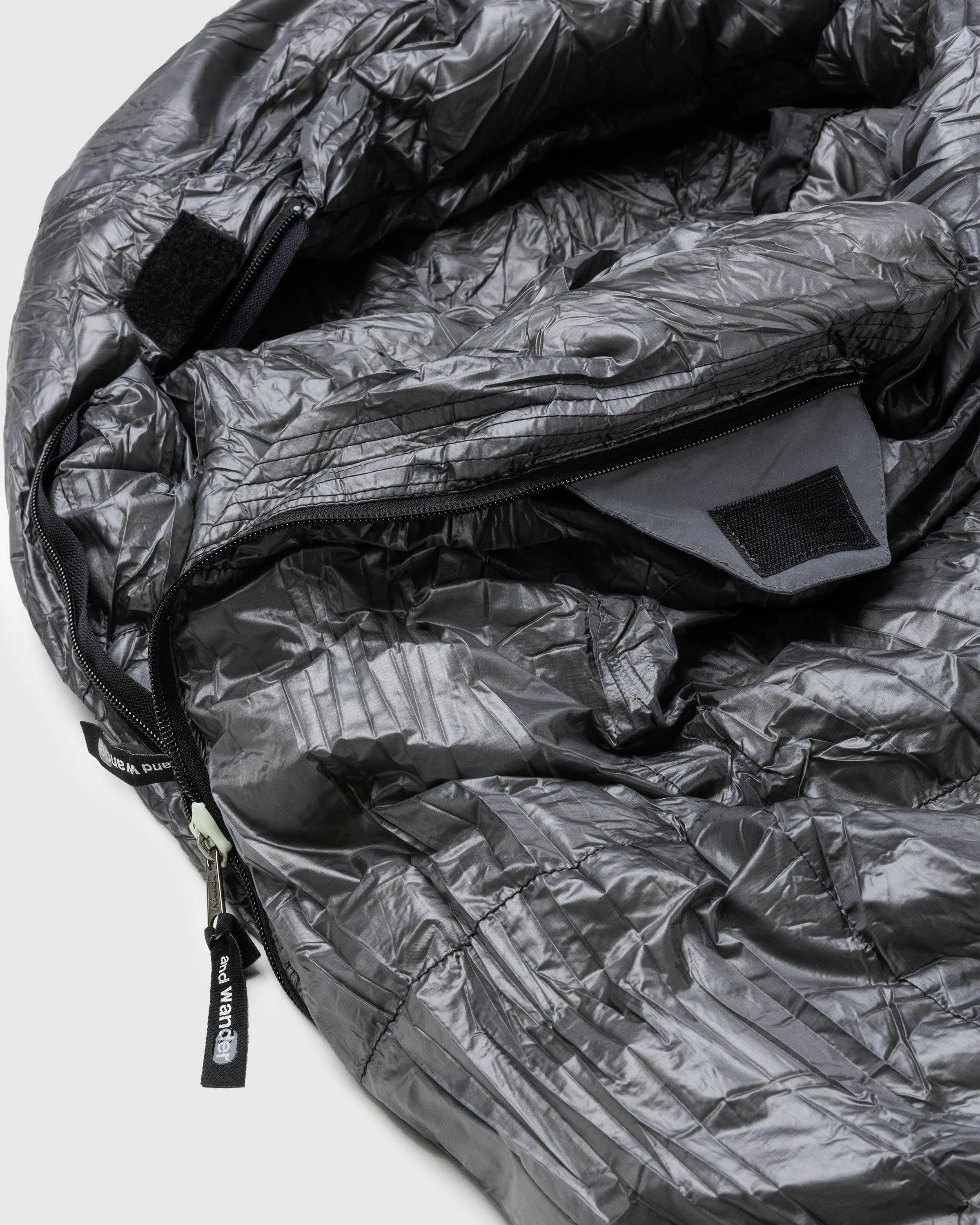 And Wander x Nanga – Down Sleeping Bag Grey | Highsnobiety Shop