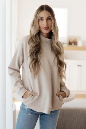 Annie Mock Neck Sweater