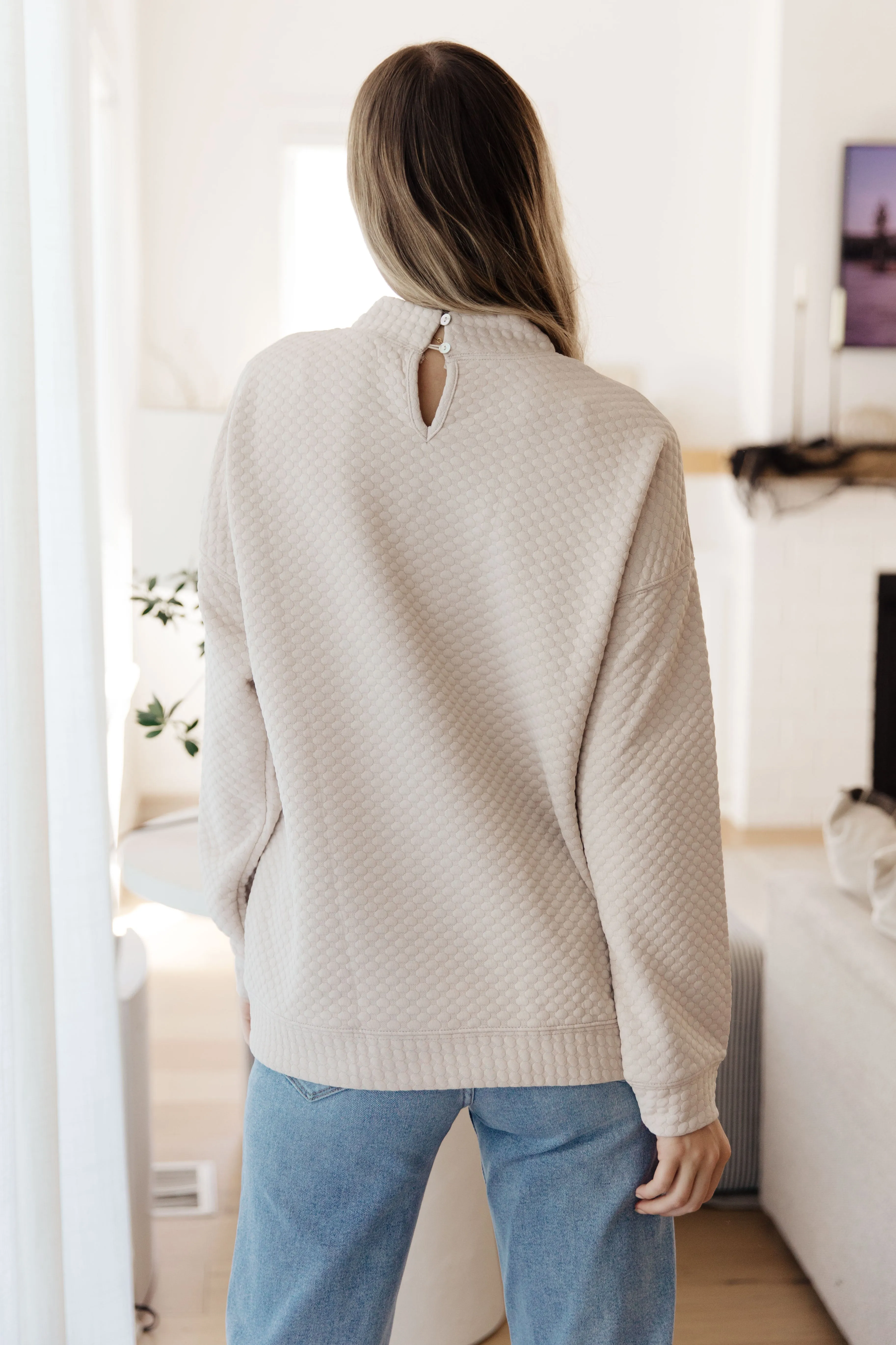 Annie Mock Neck Sweater