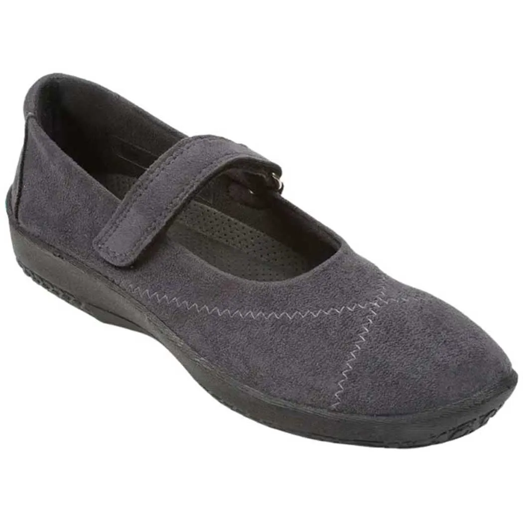 Arcopedico L18 Flat Antracite Suede (Women's)