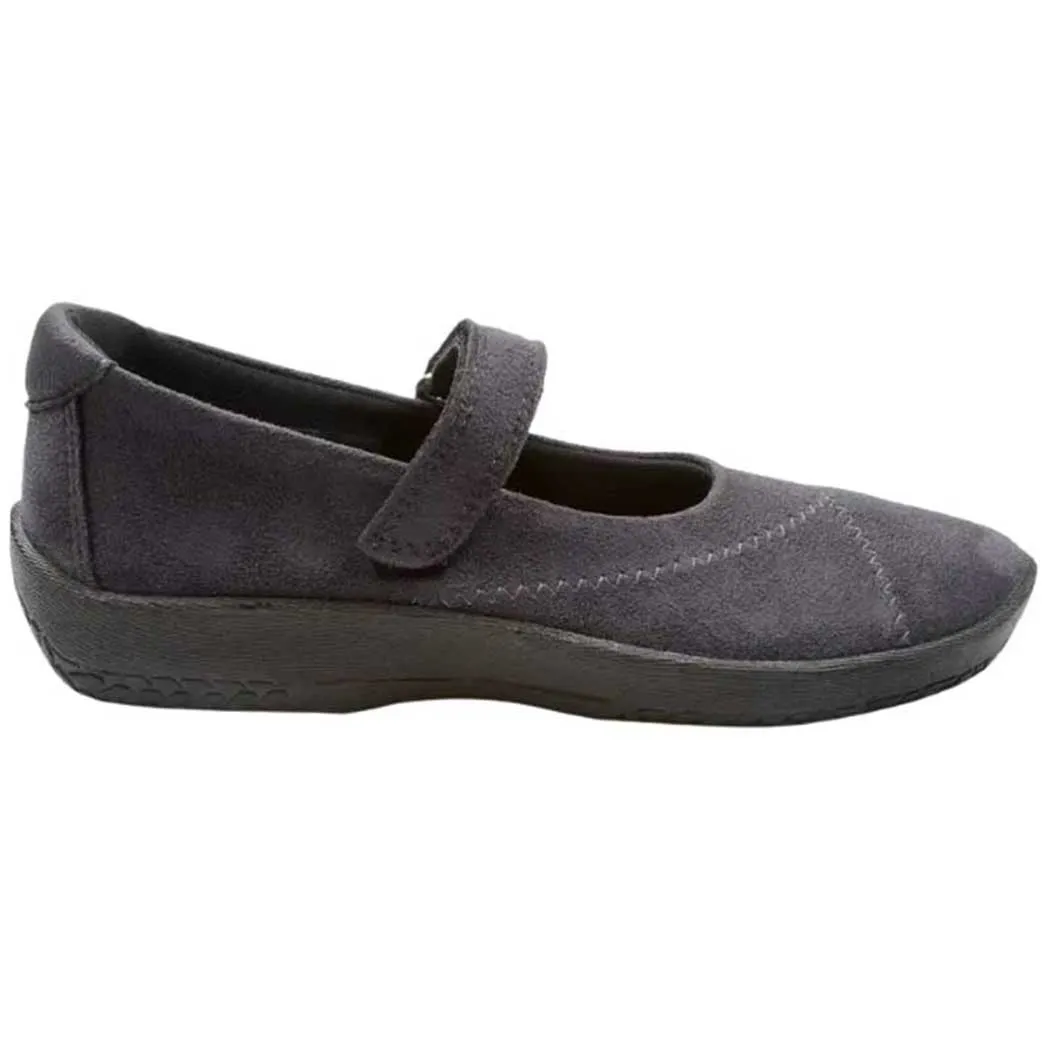 Arcopedico L18 Flat Antracite Suede (Women's)