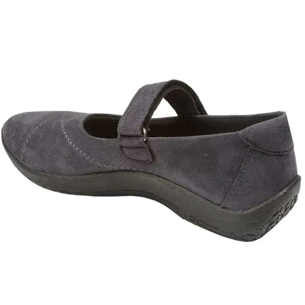 Arcopedico L18 Flat Antracite Suede (Women's)