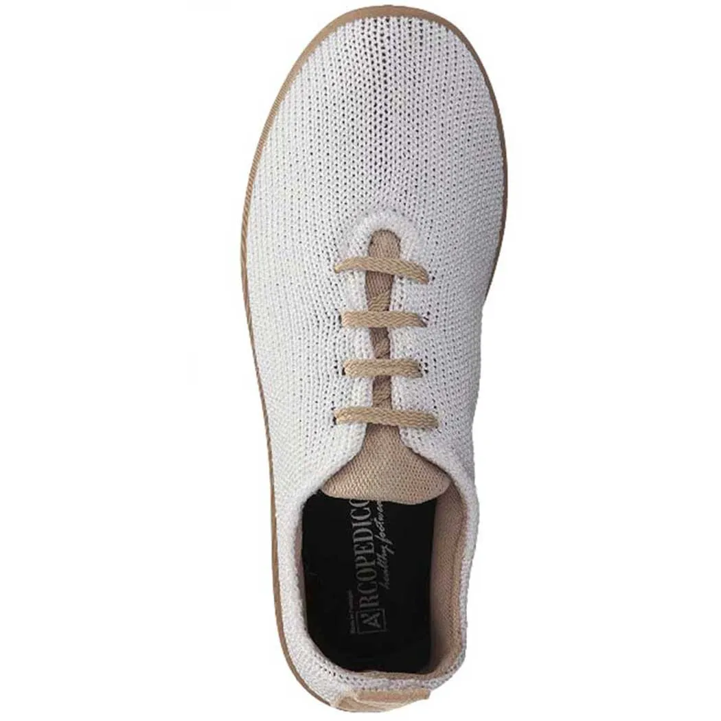 Arcopedico LS Lace-Up White/ Beige (Women's)