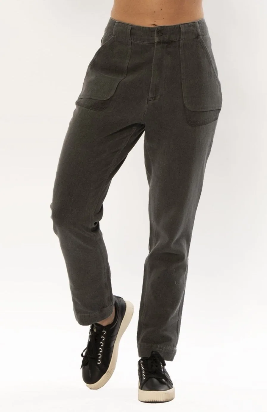 Armen Textured Woven Trousers