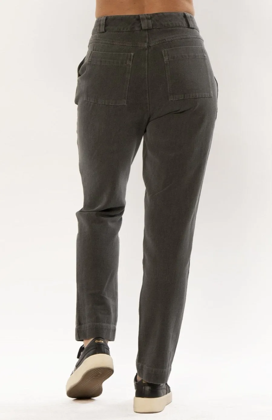 Armen Textured Woven Trousers