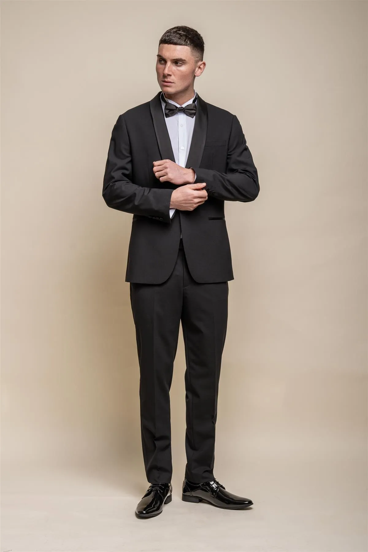 Aspen Black Suit - Two Piece Suit