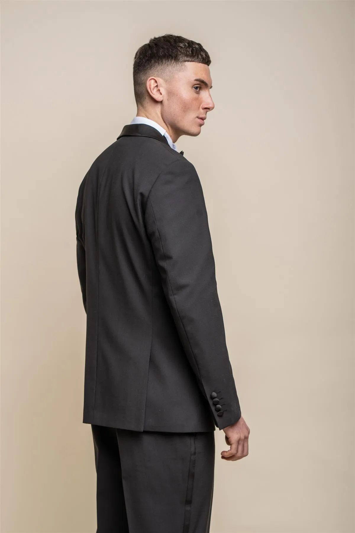 Aspen Black Suit - Two Piece Suit