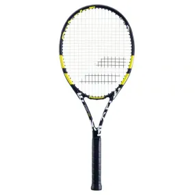 Babolat Evoke 102 Strung Tennis Racquet (Black/Yellow)