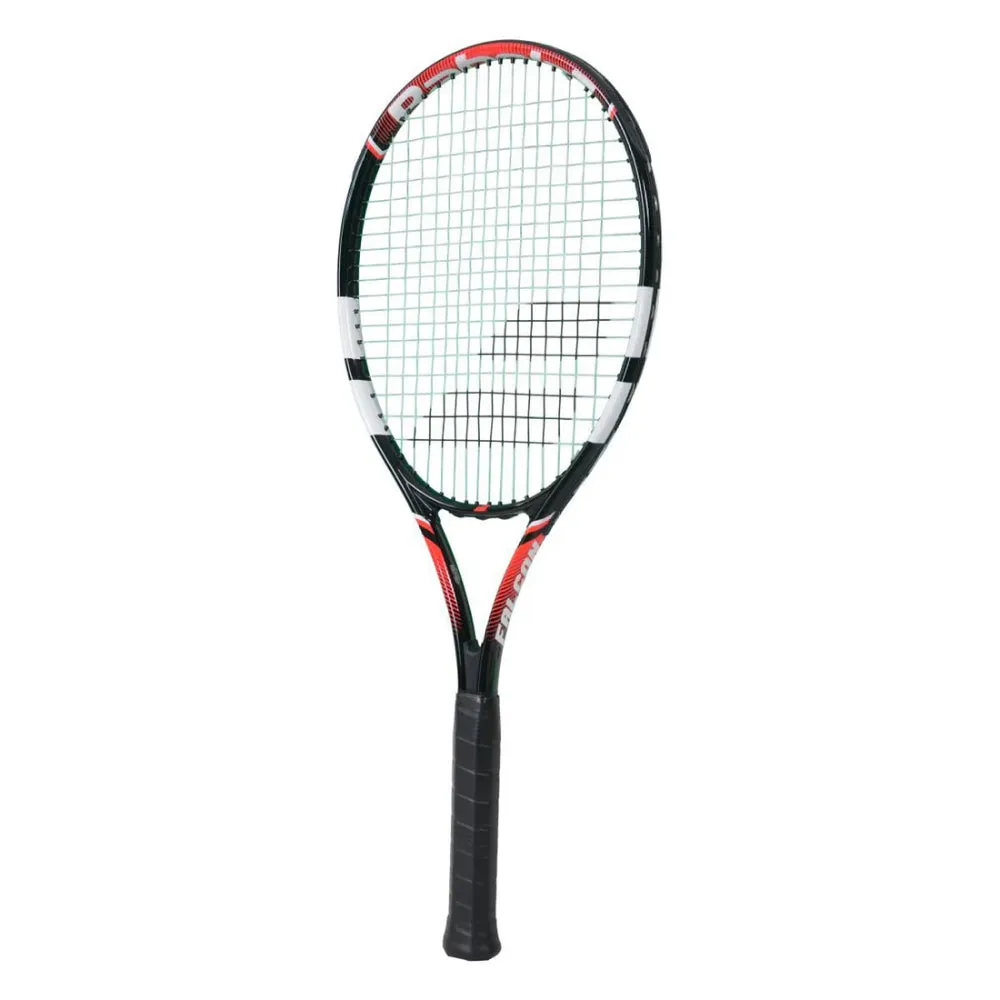 Babolat Falcon S CV Strung Tennis Racquet (Black/Red/White)