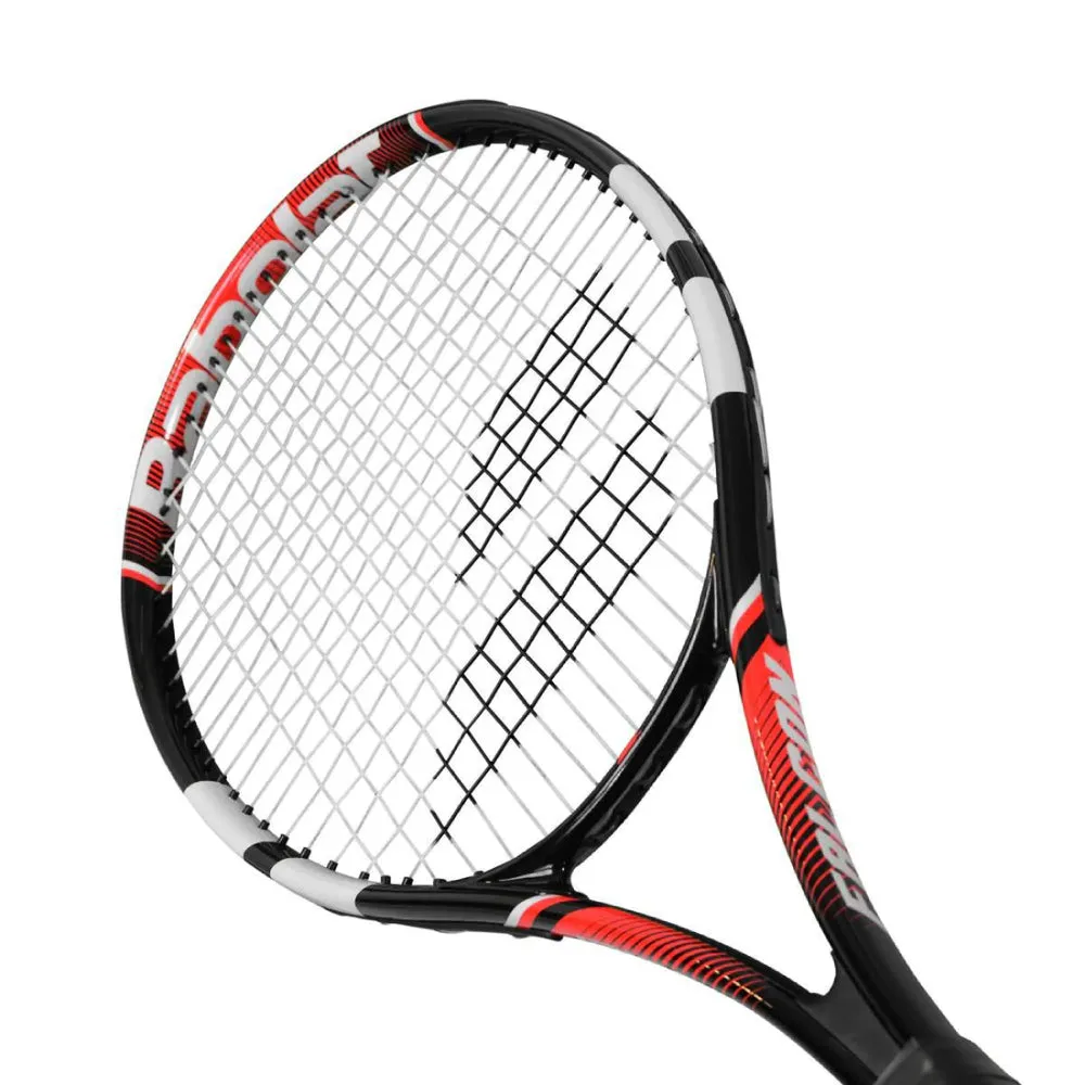 Babolat Falcon S CV Strung Tennis Racquet (Black/Red/White)