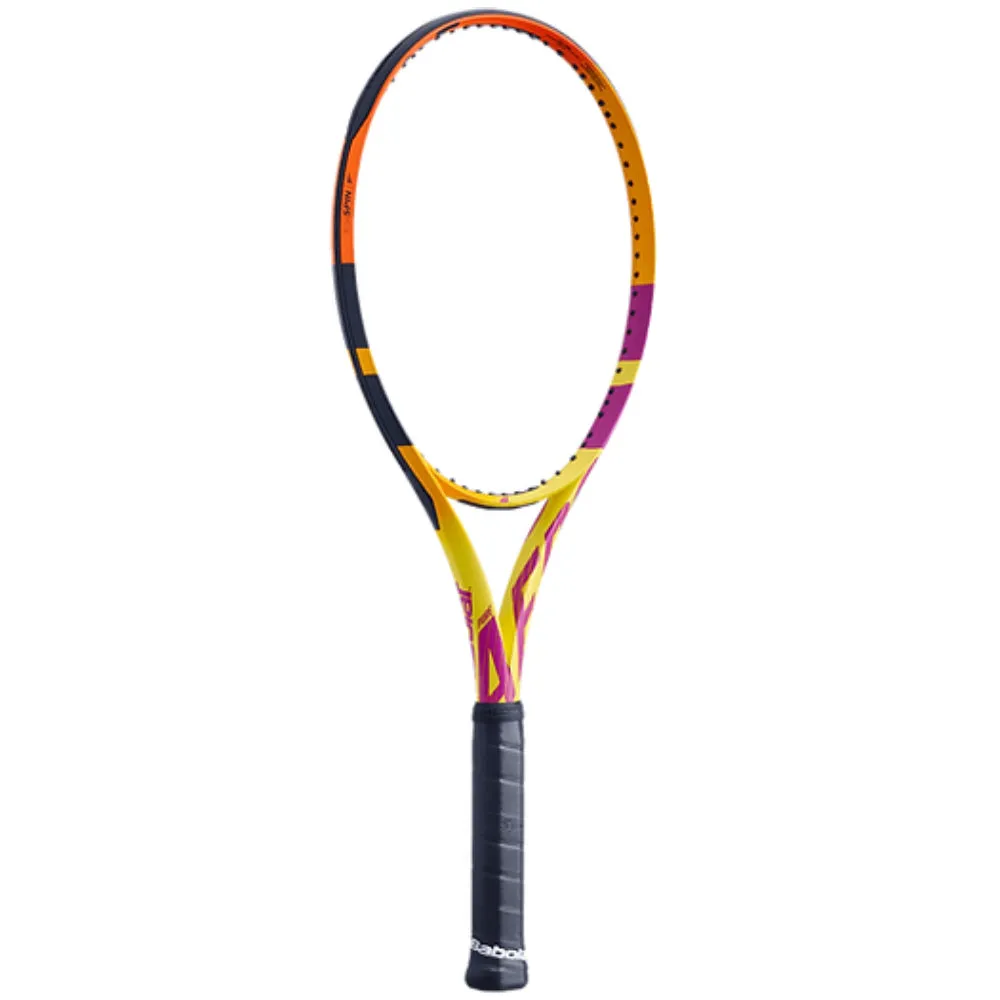 Babolat Pure Aero Junior 26 RAFA Strung Tennis Racquet (Yellow/Purple/Orange)