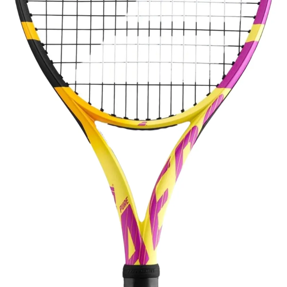 Babolat Pure Aero Junior 26 RAFA Strung Tennis Racquet (Yellow/Purple/Orange)