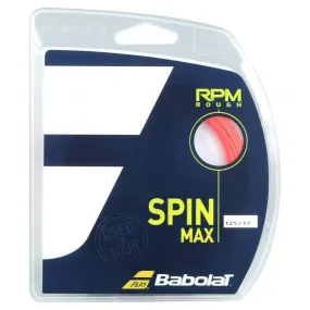 Babolat RPM Rough 12M Tennis String (Fluo Red)