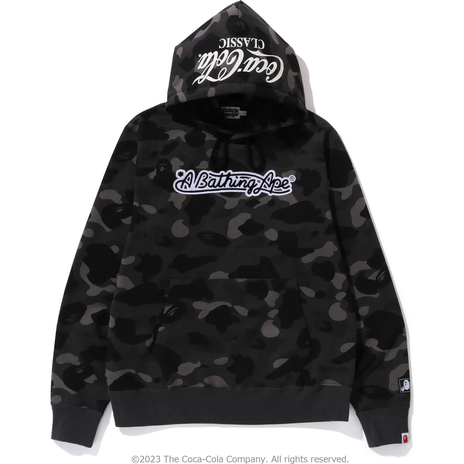 BAPE COCA-COLA COLOR CAMO APE HEAD HOODIE - MEN'S