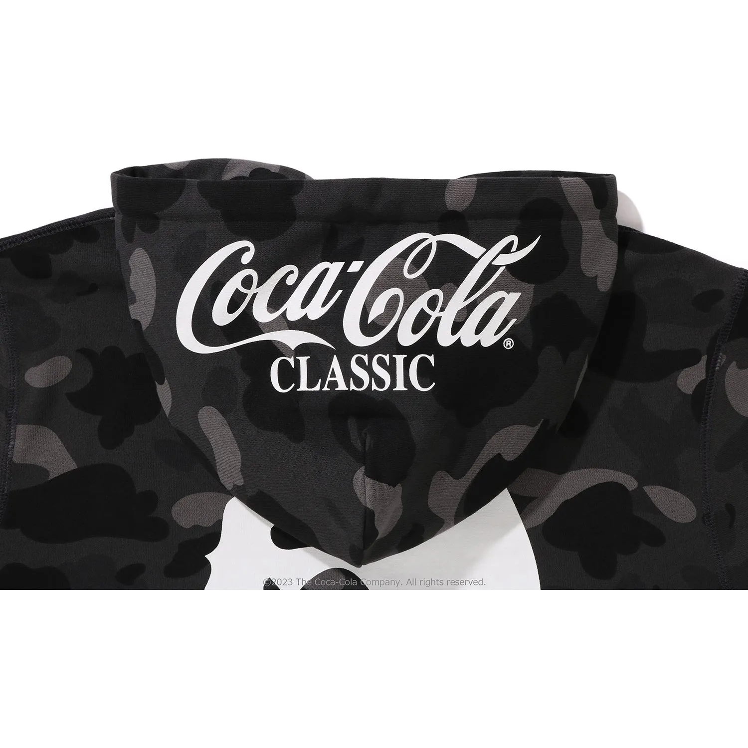 BAPE COCA-COLA COLOR CAMO APE HEAD HOODIE - MEN'S