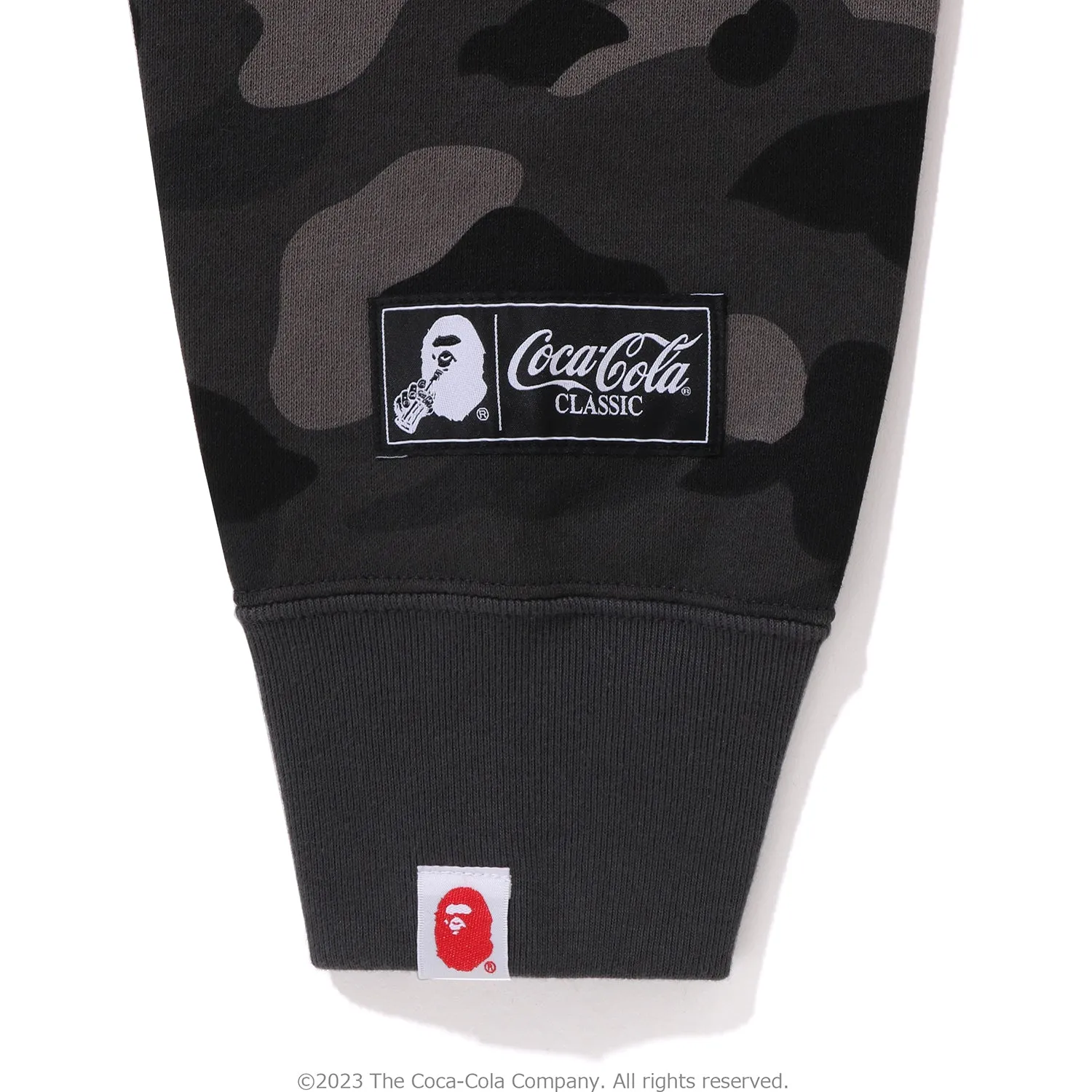 BAPE COCA-COLA COLOR CAMO APE HEAD HOODIE - MEN'S