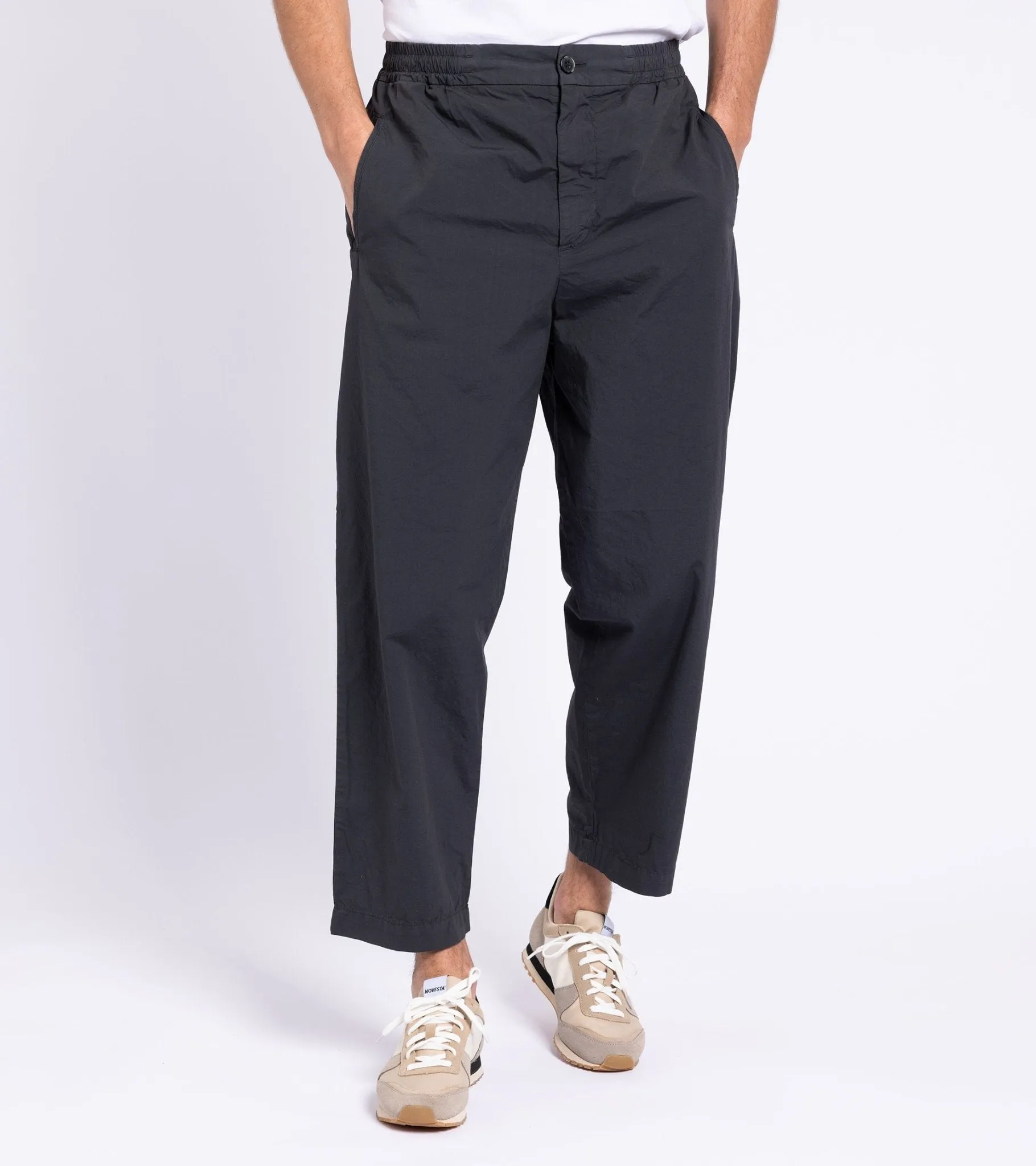 Barena Ameo Pavion Grey Cotton Trousers