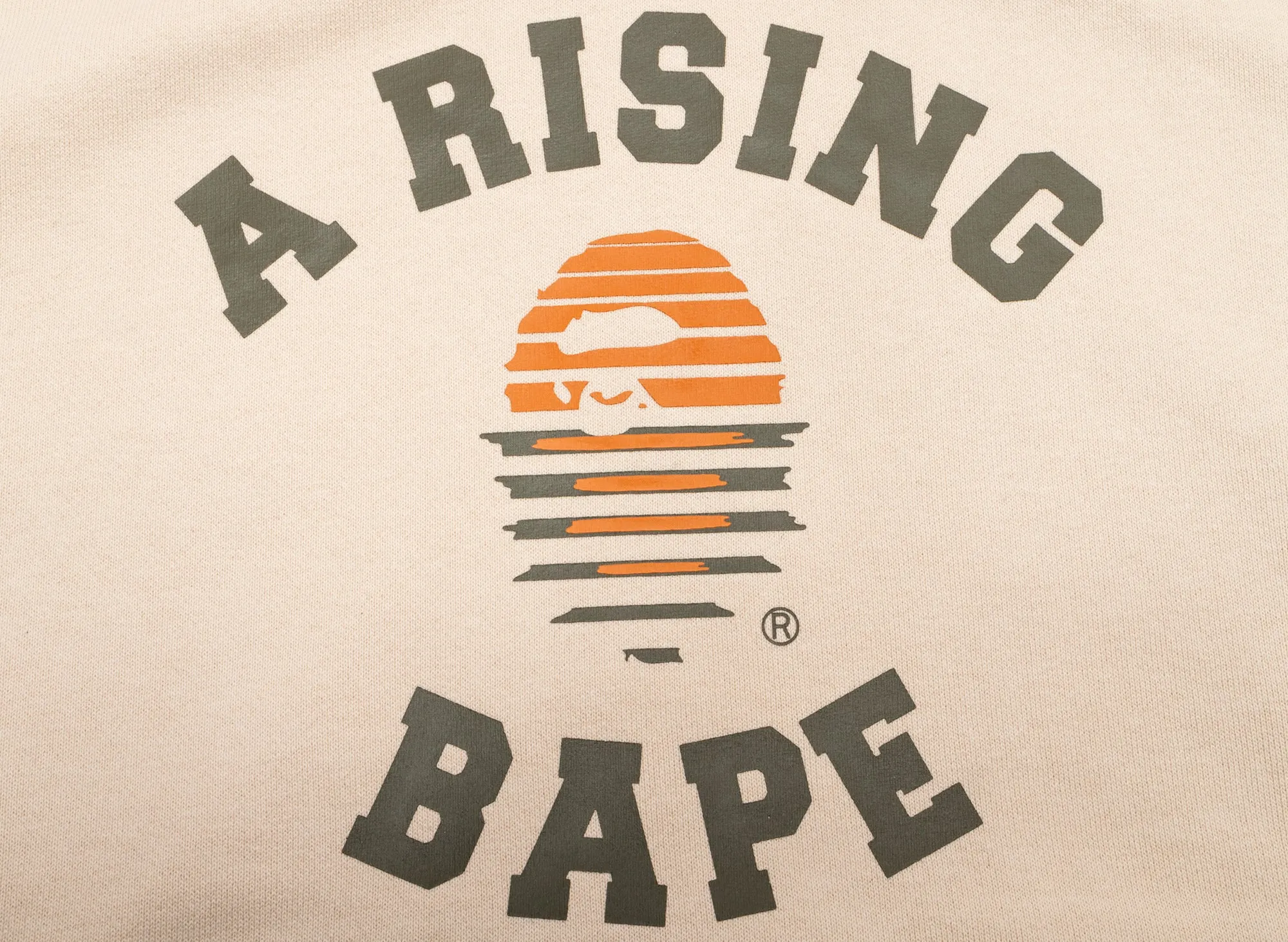 Bathing Ape Rising Bape Ivory xld Pullover Hoodie