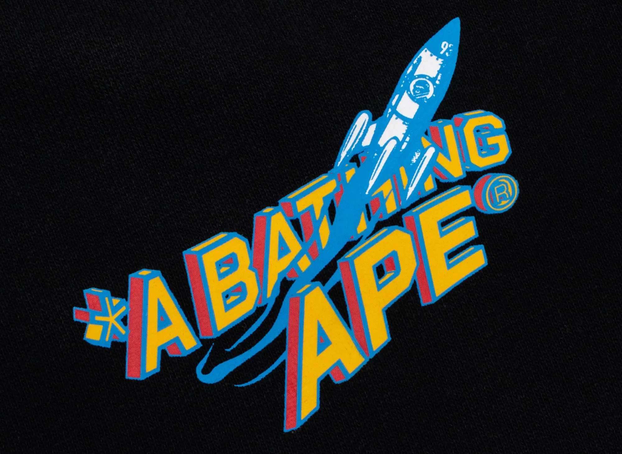 Black Ape Moon Ape Head Pullover Hoodie | A Bathing Ape