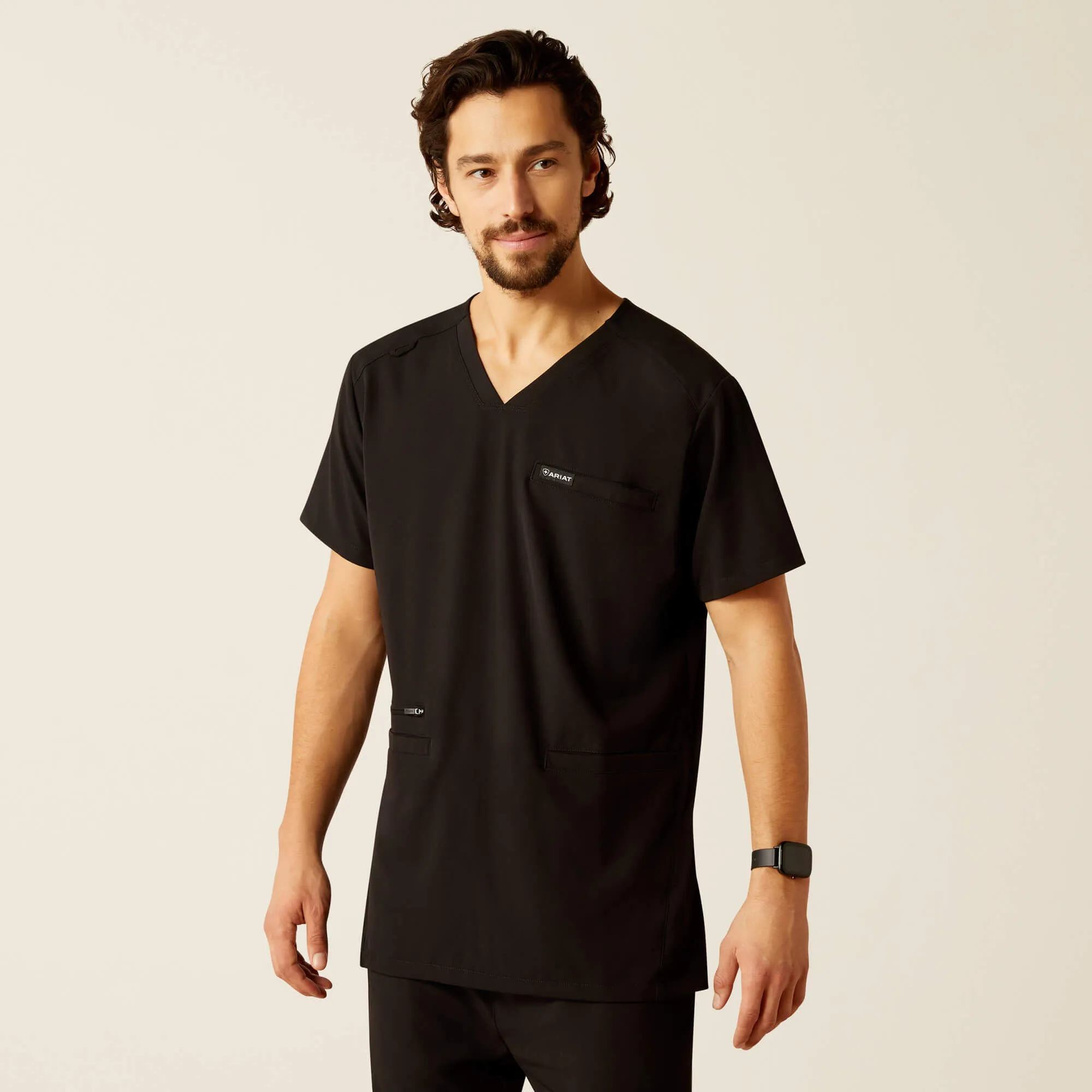 Black medical scrubs