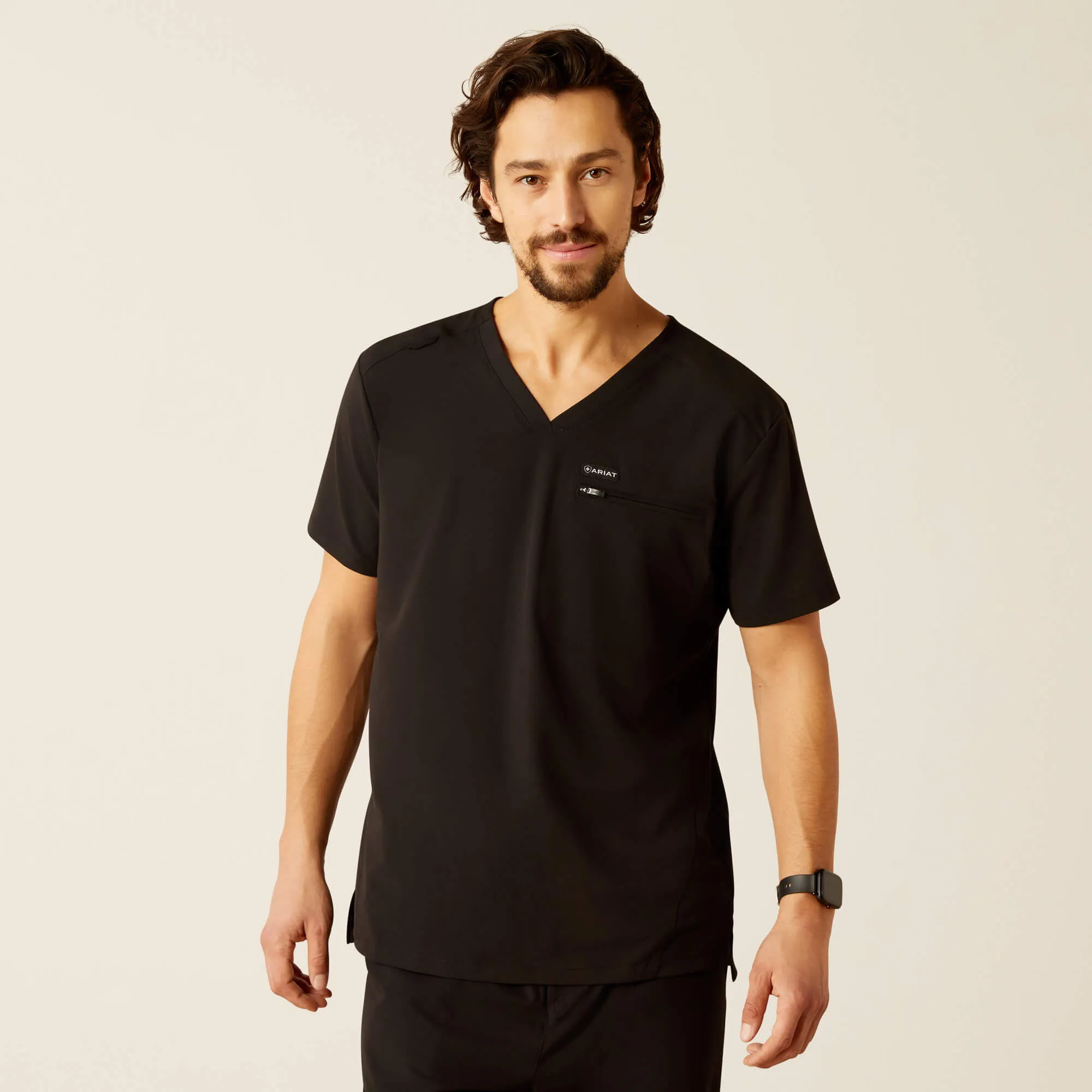 Black medical scrubs