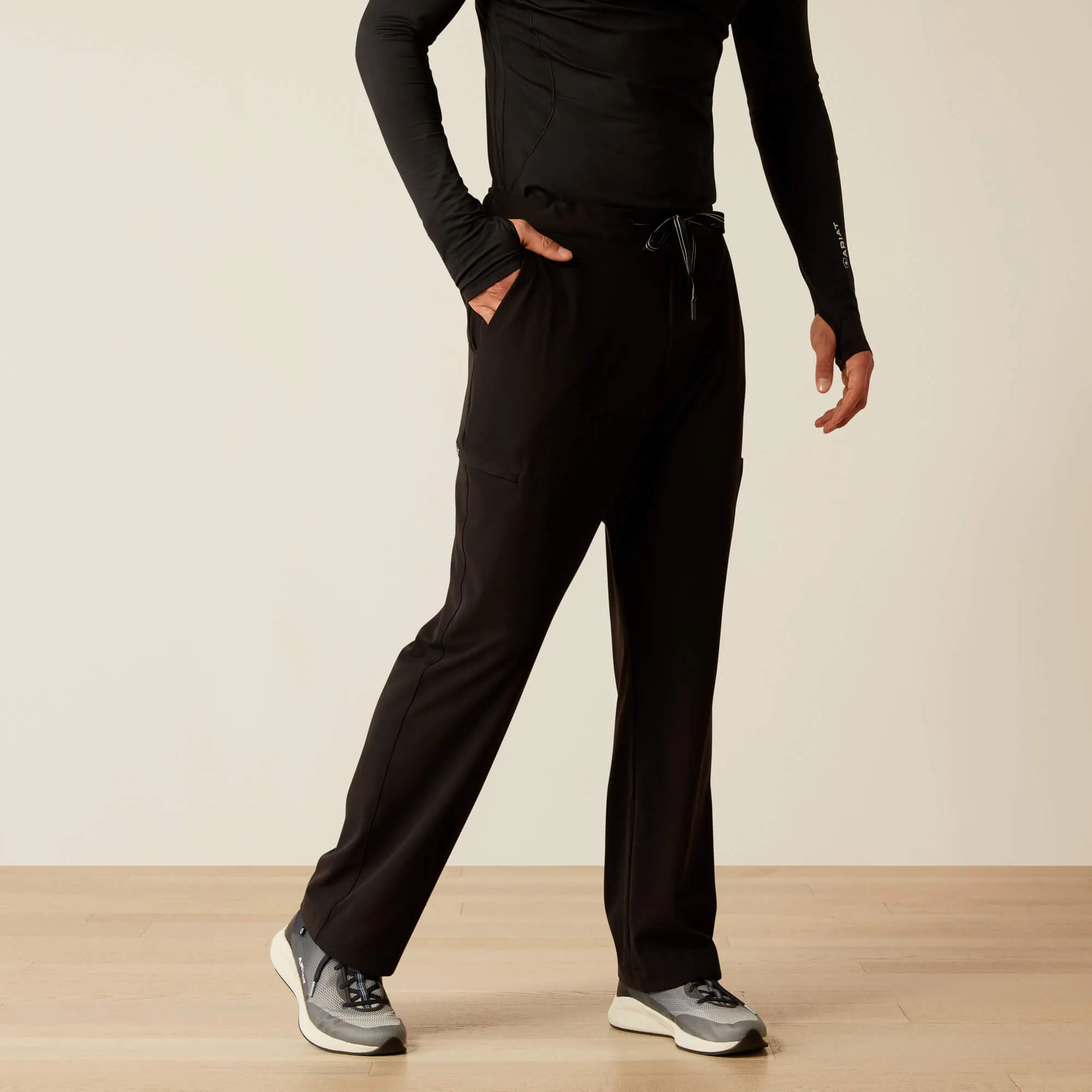 Black medical scrubs