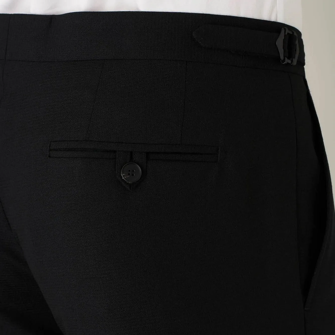 Black Solidus Trousers