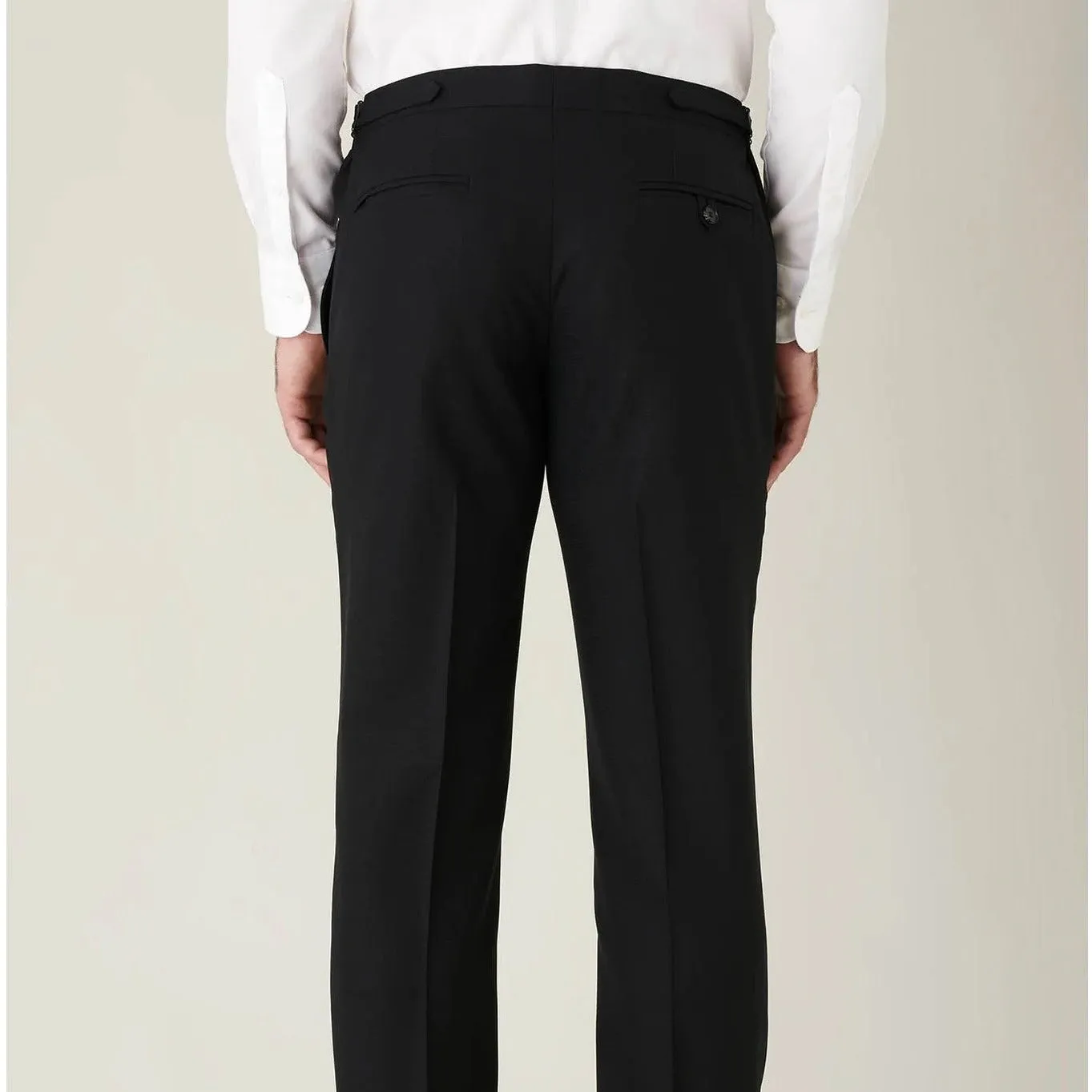 Black Solidus Trousers