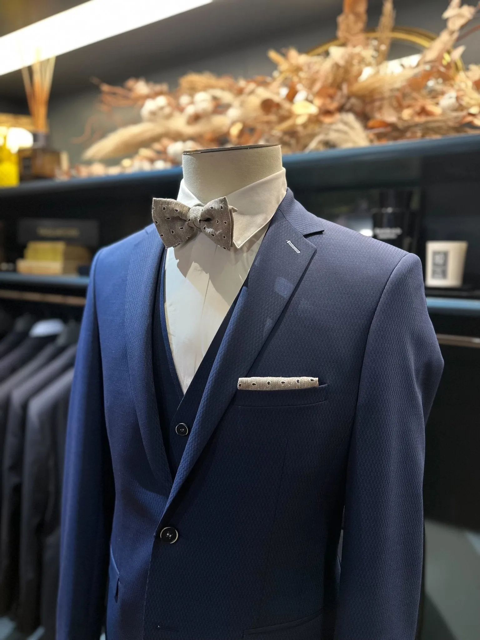 Blue Corneliani suit