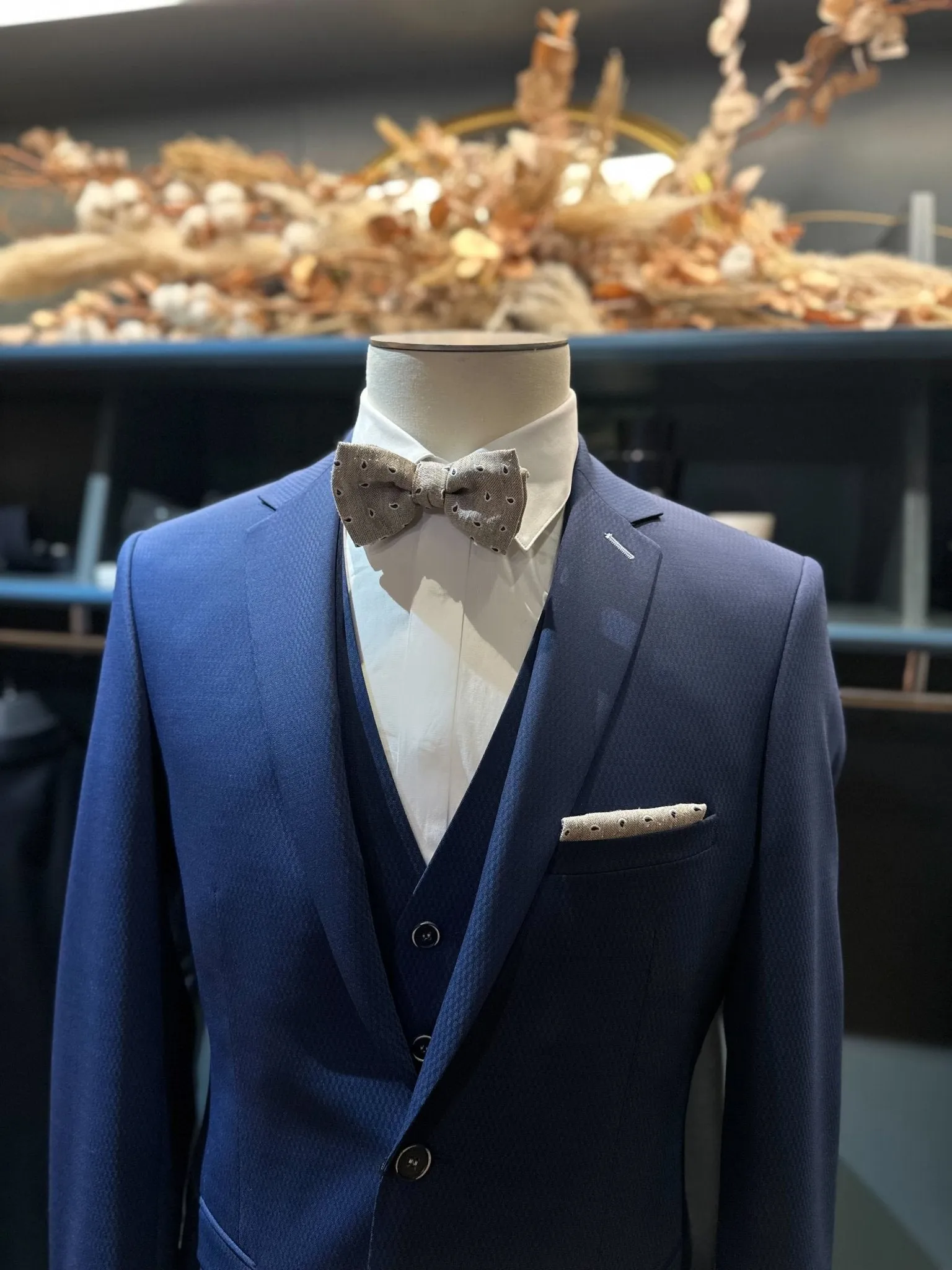 Blue Corneliani suit