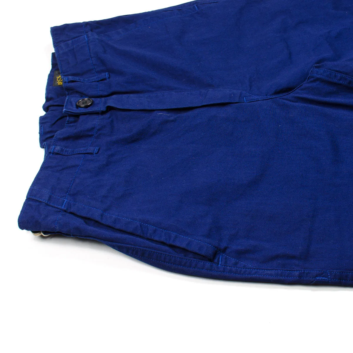 Blue Herringbone Twill French Work Pants by orSlow