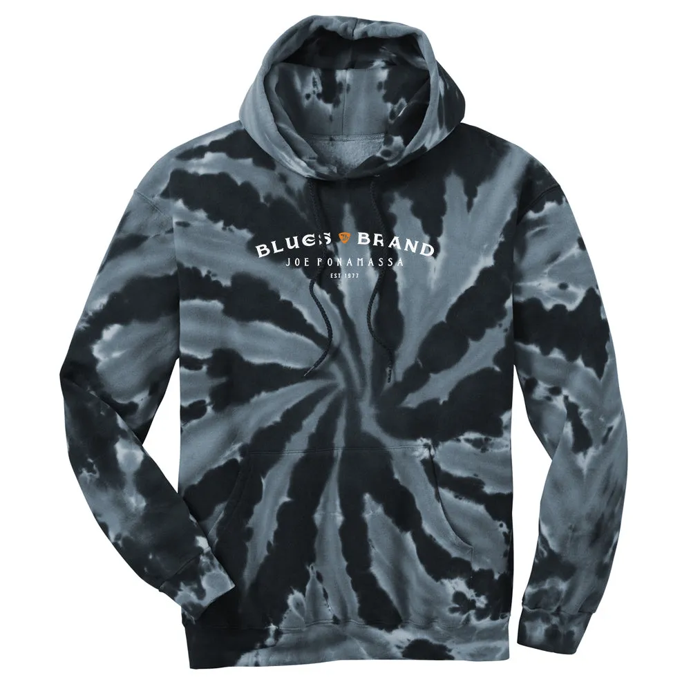 Blues Brand Tie Dye Pullover Hoodie (Unisex)