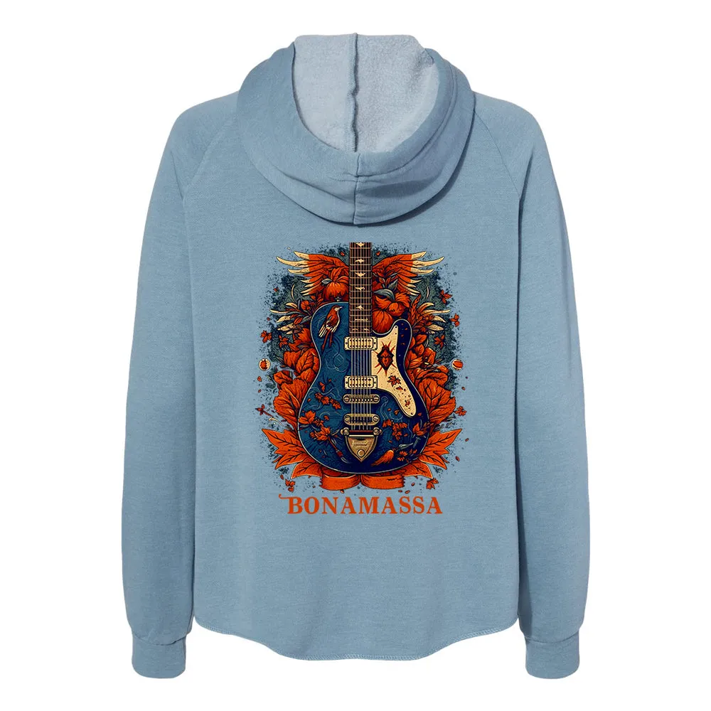 Blues Reverie Wave Wash Zip-Up Hoodie (Women)