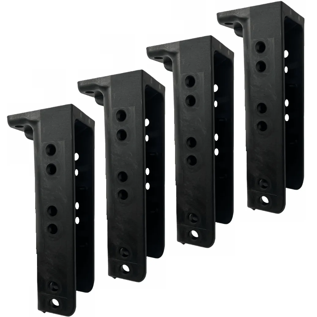 Boat Trailer Mud Flap Guard Bracket Holder - Set of 4