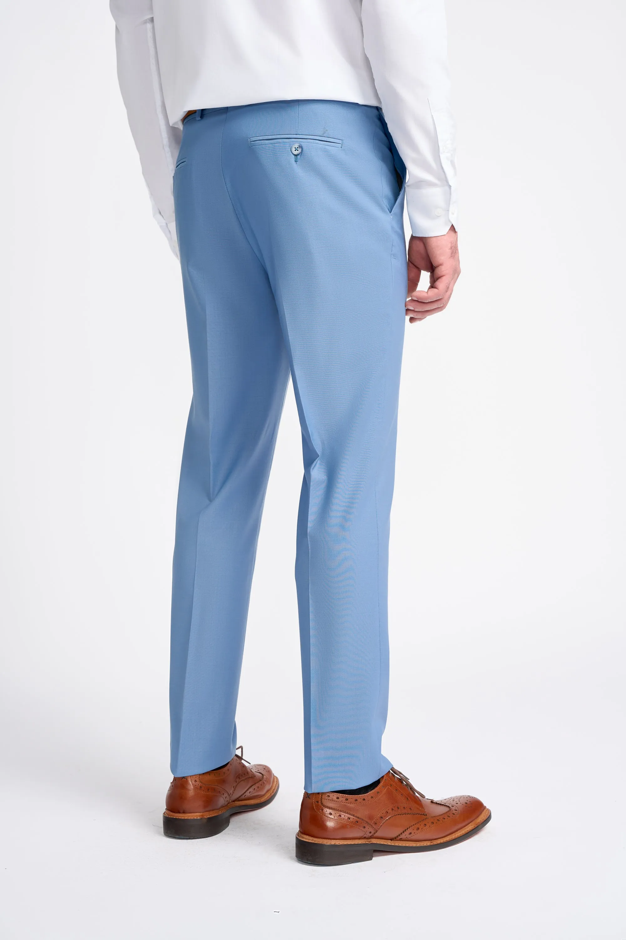 Bond Ocean Blue 3 Piece Suit