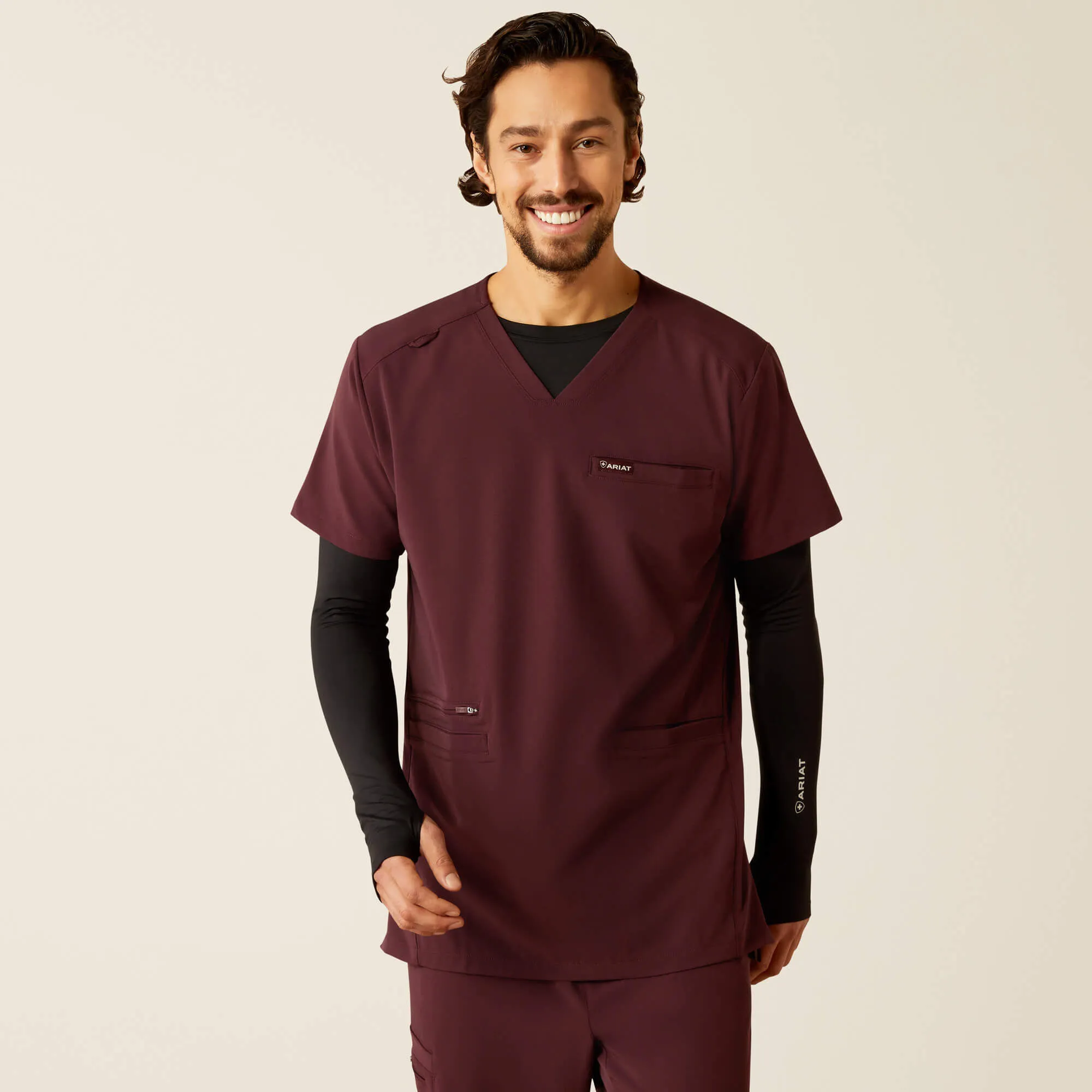 Burgundy Medical Scrubs